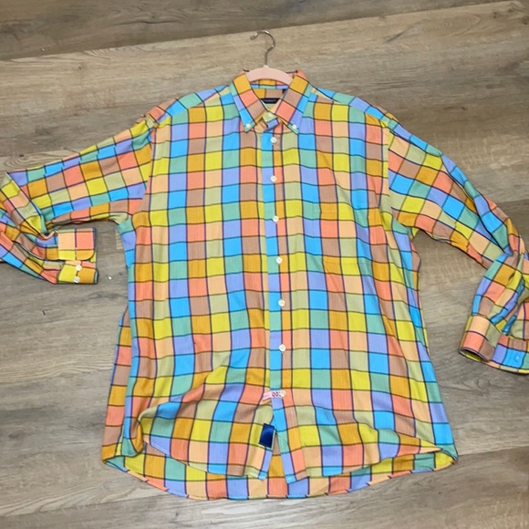 Burberry Other - Beautiful Authentic Burberry Shirt colorful Med
